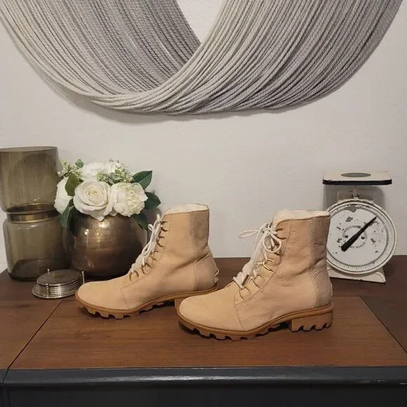 Sorel "Phoenix" Short Lace Lux Boot Sz 10 - Picture 6 of 11